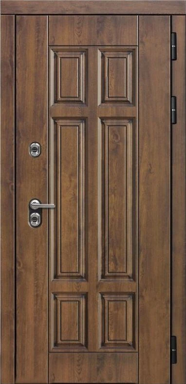 Входная дверь ДвериПРО Квадро ФЛ-291 (Лине, 10мм, Белый софт) DPRO227641 внешняя сторона